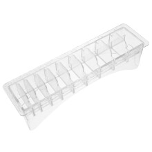 3Pcs Hair Cutting Comb Storage Box With 10 Grids Clipper Guard Holder