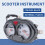 Analogt speedometer instrumentbræt til scooter B05 B08 4