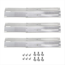 Adjustable Stainless Steel Heat Plate BBQ Gas Grill 3PCS