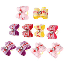 2 Pcs Dog Accessories For Small Dogs Pet Hair Clip Barrettes Animal