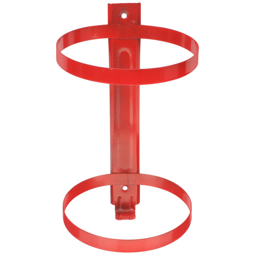 3 Pcs Fire Extinguisher Mount Bracket Wall For Home Hanging Hook Red