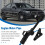 Black Plastic Engine Water Pipe to Cylinder Head 6