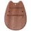 2Pcs Mini Kalimba Bottom Plate Eight-Tone Wooden Base Replacement 3
