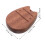2Pcs Mini Kalimba Bottom Plate Eight-Tone Wooden Base Replacement 11