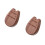 2Pcs Mini Kalimba Bottom Plate Eight-Tone Wooden Base Replacement 10
