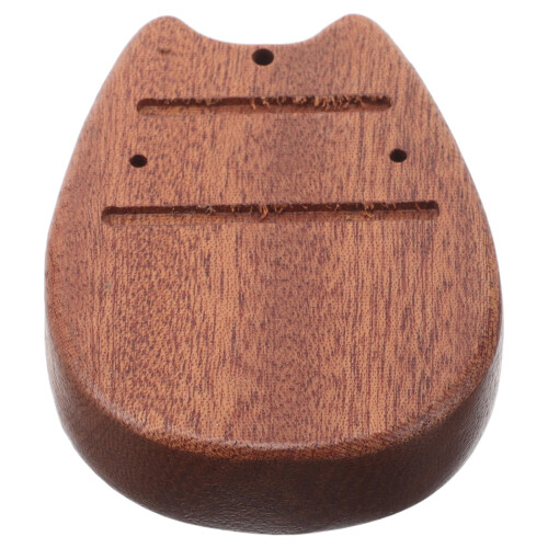 2Pcs Mini Kalimba Bottom Plate Eight-Tone Wooden Base Replacement 1