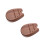 2Pcs Mini Kalimba Bottom Plate Eight-Tone Wooden Base Replacement 8