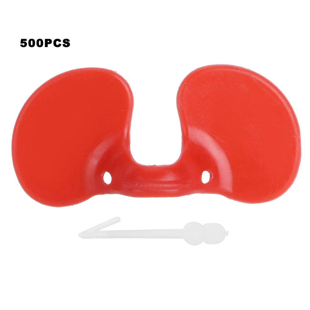 500Pcs Chicken Blinders Spectacles Anti Pecking 685922979681