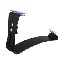 2Pcs Black Guitar Leg Rest Support Aluminum Stand for Guitar Players