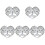 Set Of 5 Tree Life Wall Decoration Decorative Hanging Creative 2
