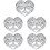 Set Of 5 Tree Life Wall Decoration Decorative Hanging Creative 6