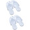 2 Pairs Lightweight Slippers For Shower Beach Sandals 9