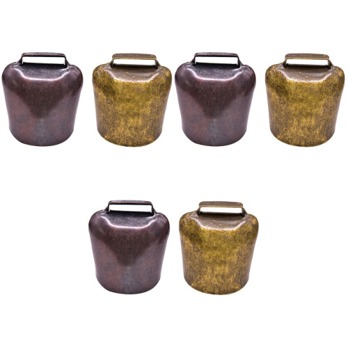 6 Pcs Cattle And Sheep Bells Rural Iron Goat 2