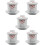 5 Sets Ceramic Japanese Stew Cup With Dish 8