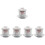 5 Sets Ceramic Japanese Stew Cup With Dish 5