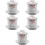 5 Sets Ceramic Japanese Stew Cup With Dish 7