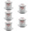 5 Sets Ceramic Japanese Stew Cup With Dish 11