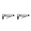 2 Sets  Profesional Air Angle Die 90 Degree Pneumatic Grinding Machine 10