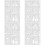 4Pcs New Year Painting Stencil Reusable Diy Template 7