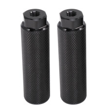 2Paires Pédales Cylindre Noires Alliage Alu Pour Entretien