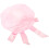4Pièces Bonnet De Satin Rose Réutilisable Pour Sauna Et Voyage 1