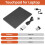 Bluetooth Touchpad Multi-function Gestures Trackpad, Black 7