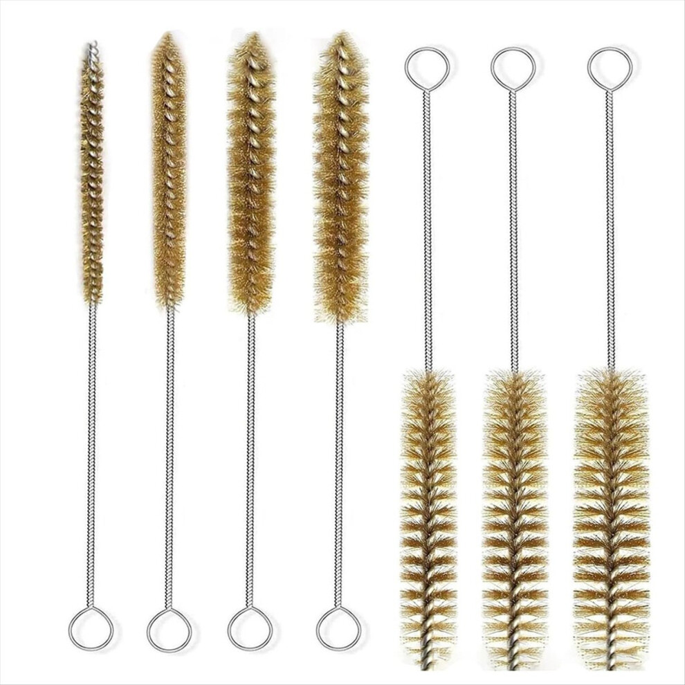 Brass Wire Tube Brushes Bottle Brush Set,Wire Brushes For Cleaning 4853021367951