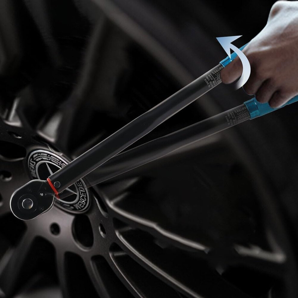 1/2 Inch Drive Adjustable Torque Wrench With Ratchet Head 20-230 N.m For Auto Repair And Mechanical Maintenance 9354506154349