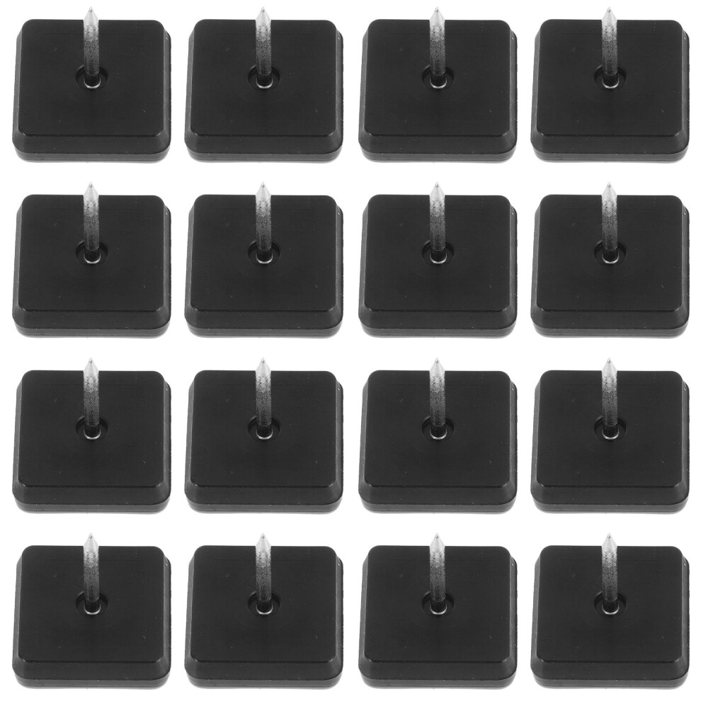 20Pcs Square Furniture Sliders Chair Leg Floor Protectors 013563741334