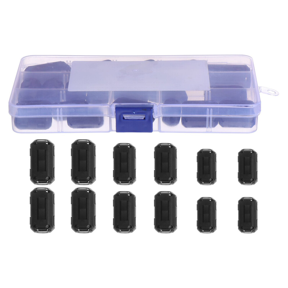 2 Pcs Noise Suppression Filter Cable Clip-On Ferrite Ring Core Rfi 013540926099