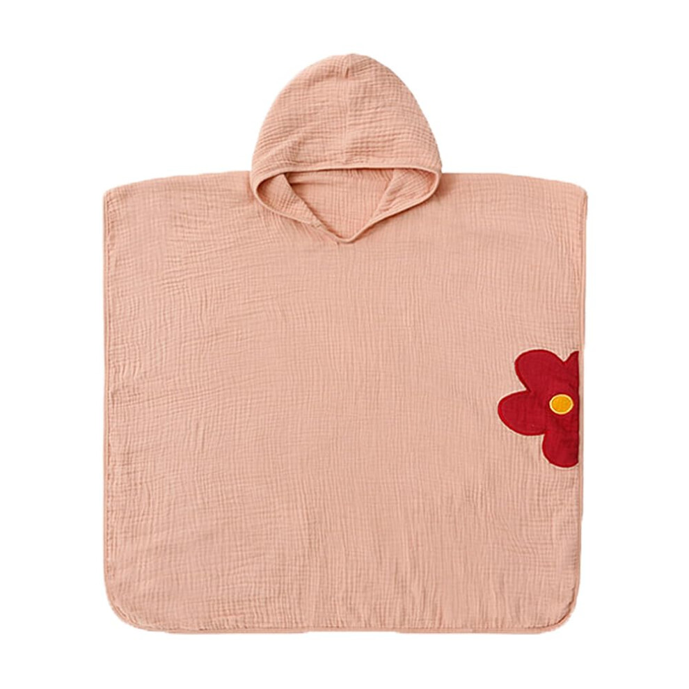Towels For Baby Hooded Towels Newborn Bath Towels Hooded Cloak Style Swim Hooded Bathrobes Pink