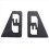 Car LED Front Cowl Light Work Lighting Bracket for 4