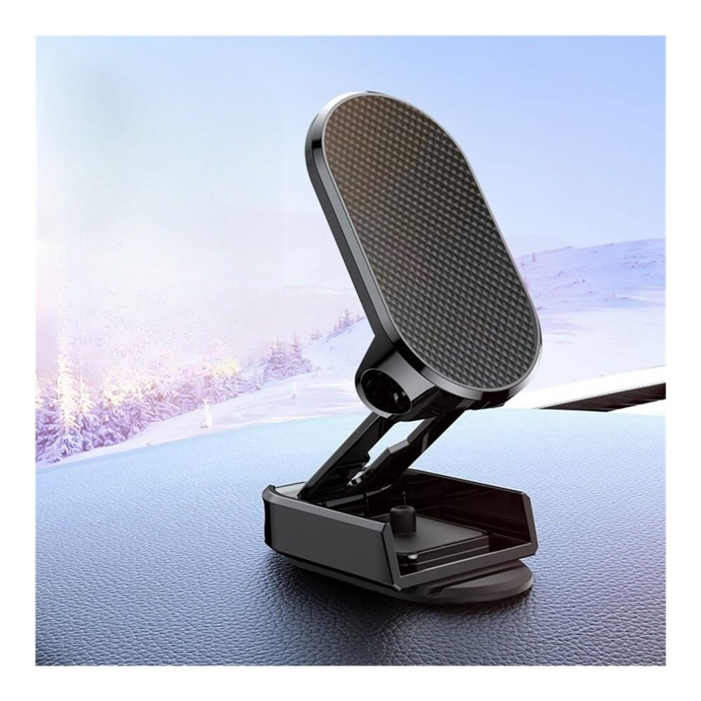 Rotate Car Phone Holder Foldable Air Vent Mount 360 Rotatable Phone Stand Black2 Universal Compatibility 9354506154547