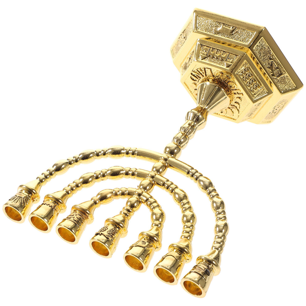 Set Of 7 Candlesticks Desktop Holder Party Decoration Office-image-OPC-PKYBXT8-NEW