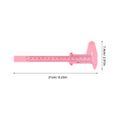 4pcs Dimensional Measurement Caliper Plastic For Garage Work 2