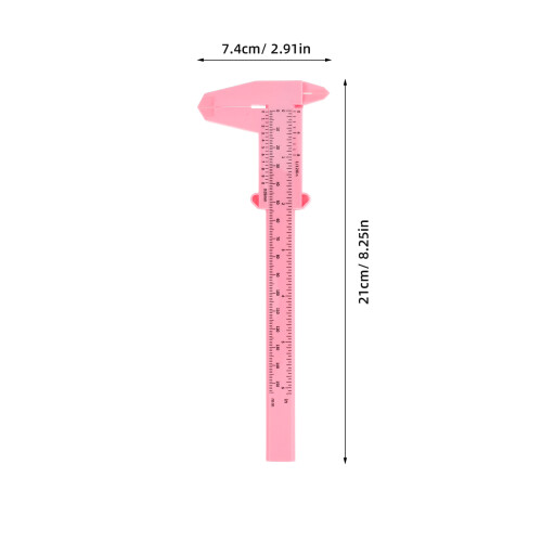 4pcs Dimensional Measurement Caliper Plastic For Garage Work 1