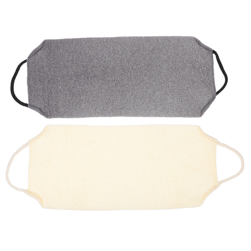Villcase 2Pcs Exfoliating Body Scrubber Shower Towel Washcloth For Men Women