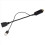 -Cable convertidor compatible de DisplayPort macho a hembra 4K a 60 Hz 3
