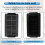 Clear Ice Maker, 8 Big Square Ice Square, Crystal Clear για κοκτέιλ 6