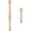 3pcs Ukulele Neck Component Wood Classical 7