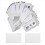 CR80 Card Reader Cleaning Cards, 50PCS Dual Side Card Reader Cleaner 3