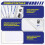 CR80 Card Reader Cleaning Cards, 50PCS Dual Side Card Reader Cleaner 5