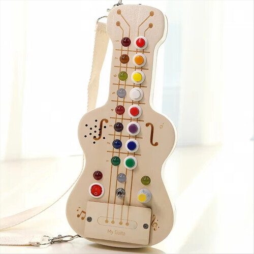 Barnmusik som spelar gitarr tidig utbildning upplysningsleksaker 2