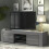 Creative Furniture TV Unit 130cm - Dark Grey Gloss Doors 5