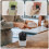 50Stk Praktische Kunststoff-Bechersleeves in Design 6