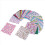 Patch-uri de matlasare DIY, 60 buc., material de bumbac de 10 cm x 10 cm, pentru patchwork. 7
