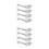2 Count Cutlery Stand Chopstick Holder Rest Rack Multi-Functional 8