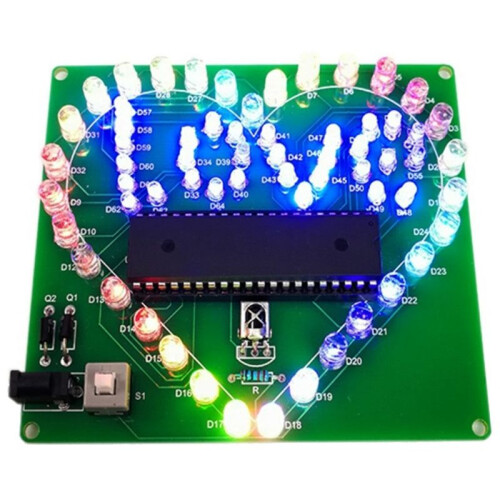 DIY Electronic Kit Valentine'S Gift Without Shell 1
