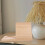 Wooden Triangle Book Stand With Cup Holder 8