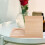 Wooden Triangle Book Stand With Cup Holder 6